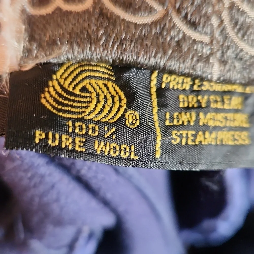 Merle Chicago vintage wool coat - Picture 8 of 9